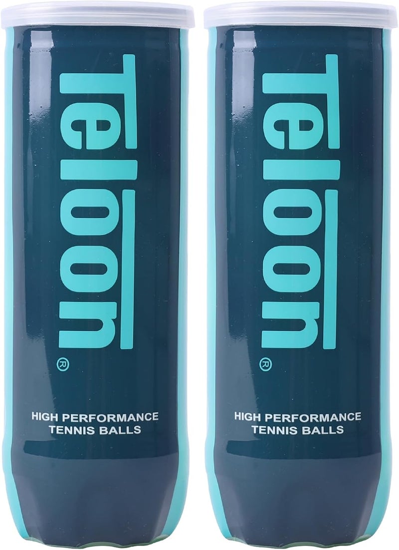 Teloon Championship Tennis Balls - Extra Duty - Regular Duty Felt Pressurized Tennis Balls - Image 1